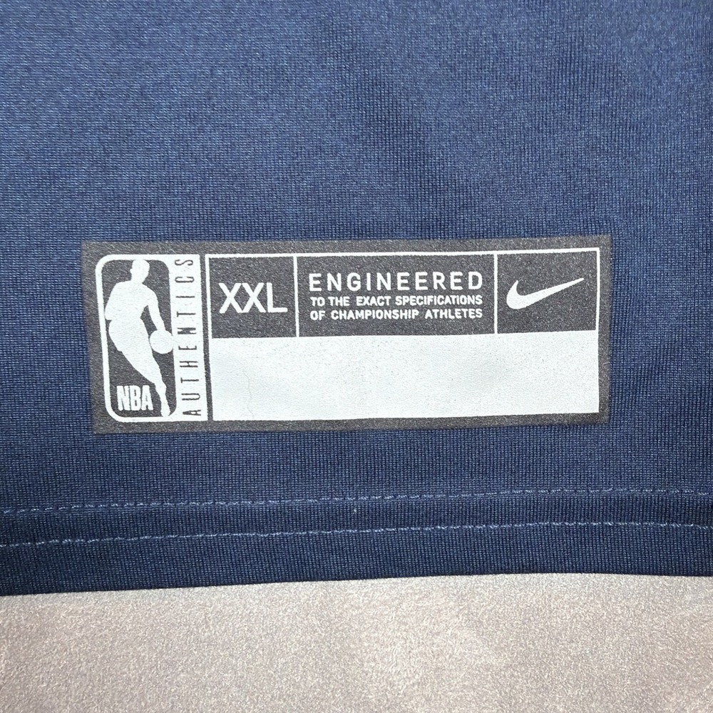 Nike Memphis Grizzlies Basketball Dri-FIT Long Sleeve Shirt Men's 2XL Blue NBA - Picture 3 of 12